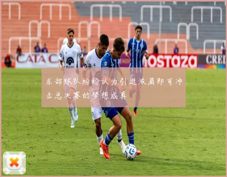 东部球队纷纷认为引进浓眉即可冲击总决赛的梦想成真